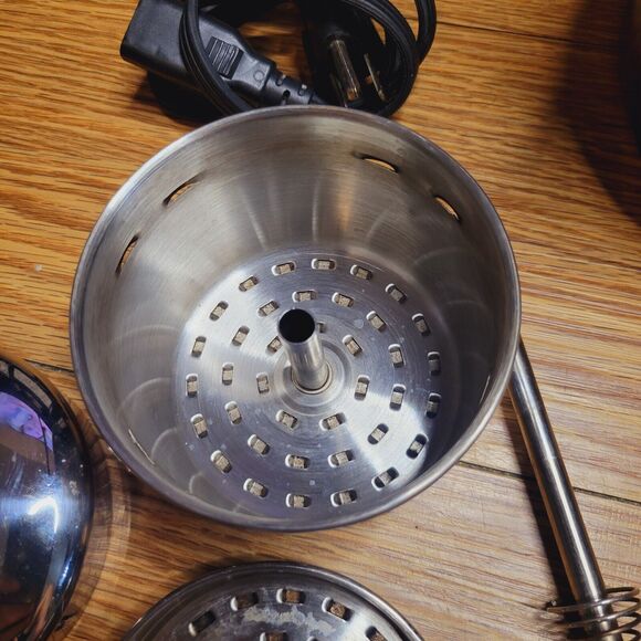 Vintage 8 Cup Farberware Superfast Automatic Coffee Percolator Model FCP-280 - Picture 9 of 12